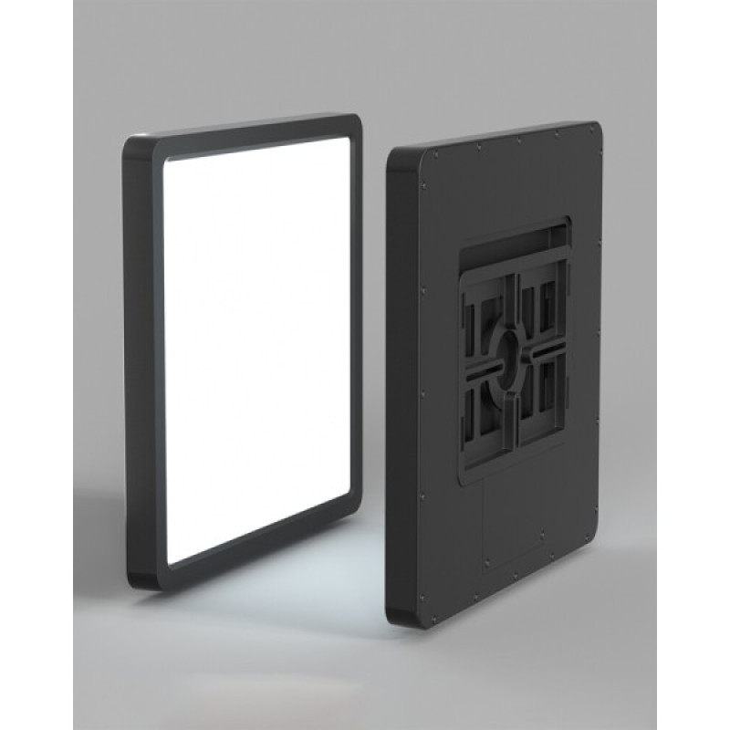 Світильник стельовий Italux PLF-83625-300S-24W-BL Bastia LED 1x24W 2800K/4000K/6000K 2800Lm IP20 чорний