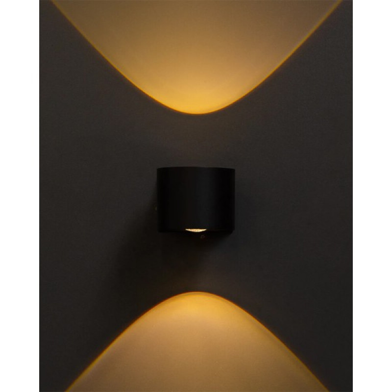 Вуличний світильник MJ-Light MJ17007 Oro LED 1x6W 3000K 324Lm IP54 чорний