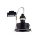 Точковий світильник Nowodvorski 8376 Golf GU10 1x15W IP54 Чорний