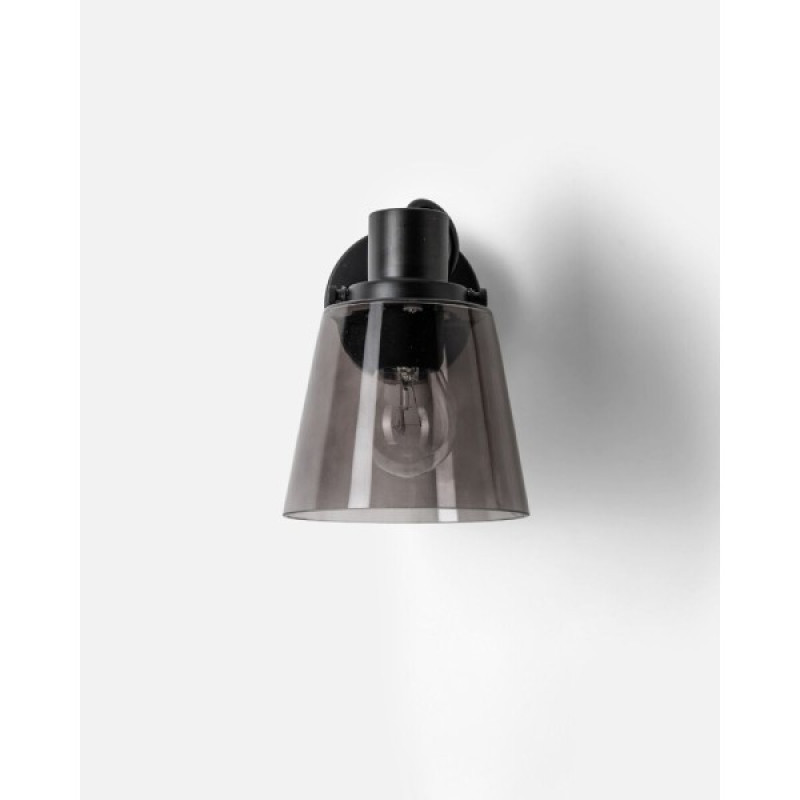 Бра, настенный светильник Zuma Line S230827401 Badosa E27 1x6W IP44 черный (5905316650701)