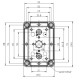 Влагозащищенная клеммная коробка Spelsberg RKK 4/05-5х4² (sp60540401) IP66 с клеммником