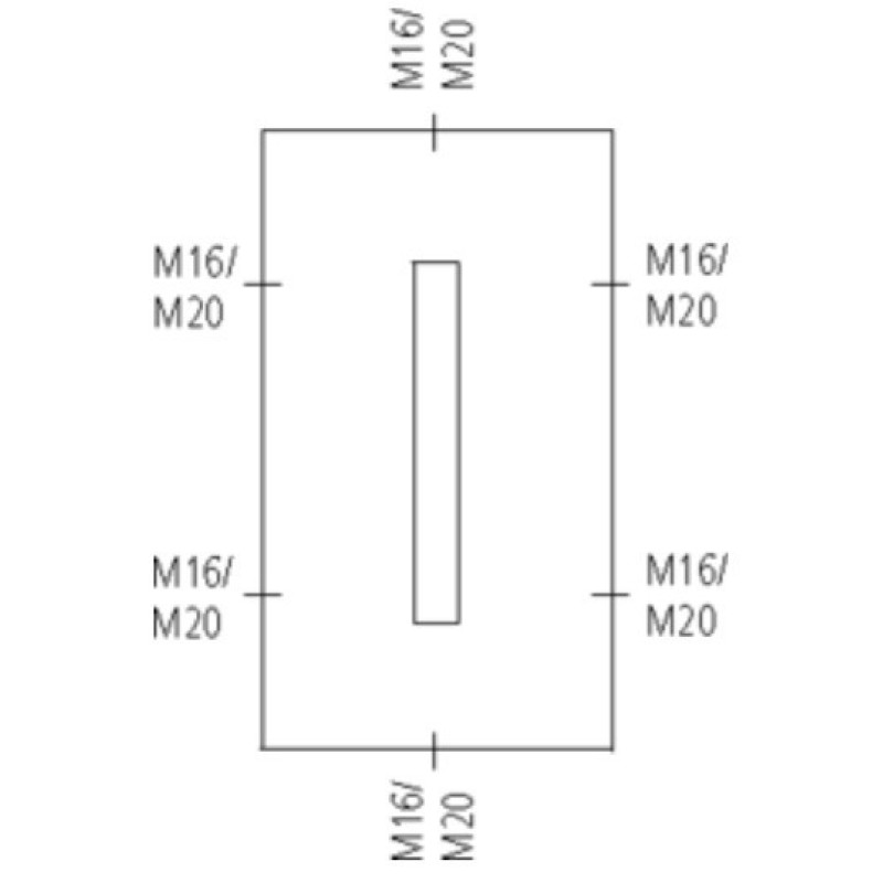 Влагозащищенная клеммная коробка Spelsberg RKK 4/05-5х4² (sp60540401) IP66 с клеммником