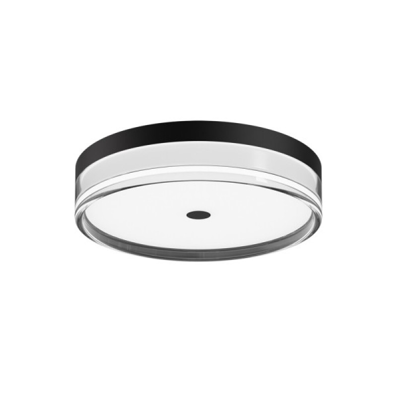 Люстра Italux PLF-64536-M-BK Molino LED 1x32W 2800K/4000K/6000K 3600Lm IP40 чорна