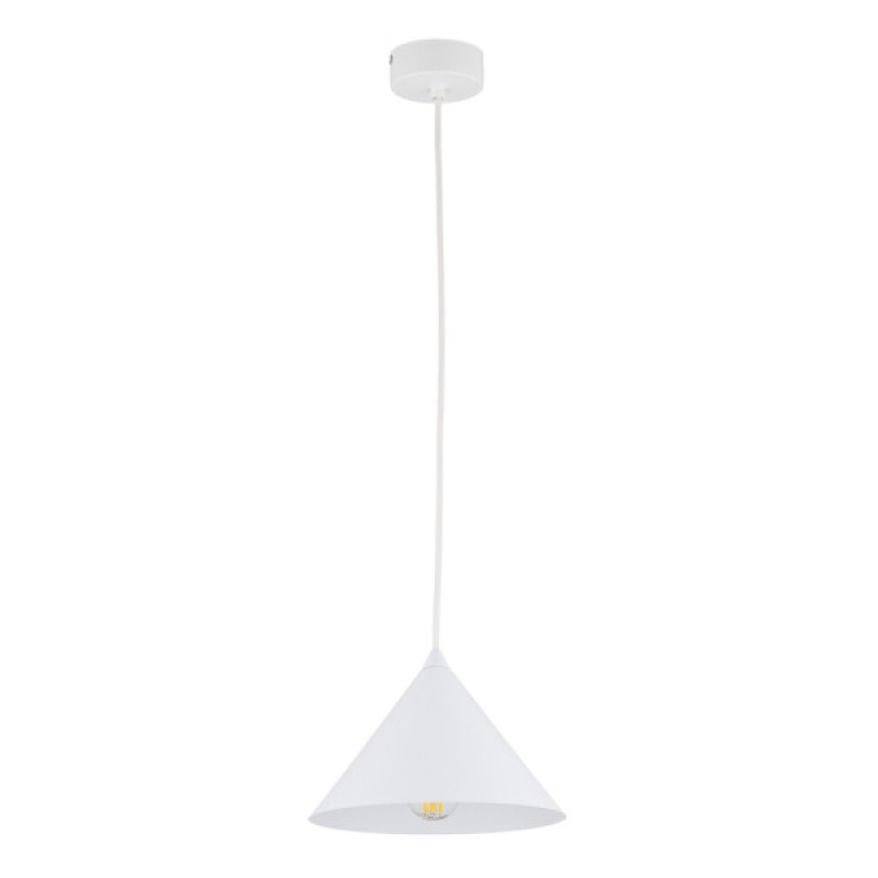Підвісний світильник, люстра TK Lighting 10007 Cono S E27 1x15W IP20 білий