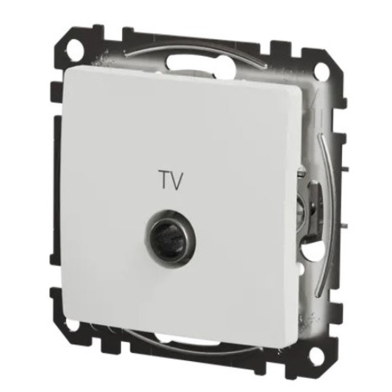 Конечная TV-розетка 4 дБ Schneider Electric Sedna Design & Elements белая SDD111471