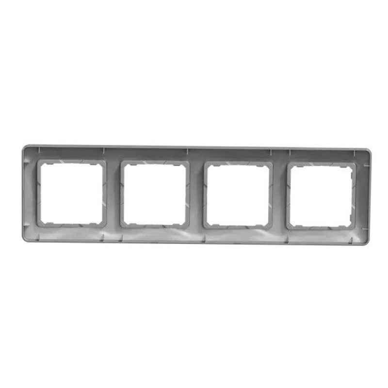 Рамка 4-местная Schneider Electric Sedna Design алюминий SDD313804
