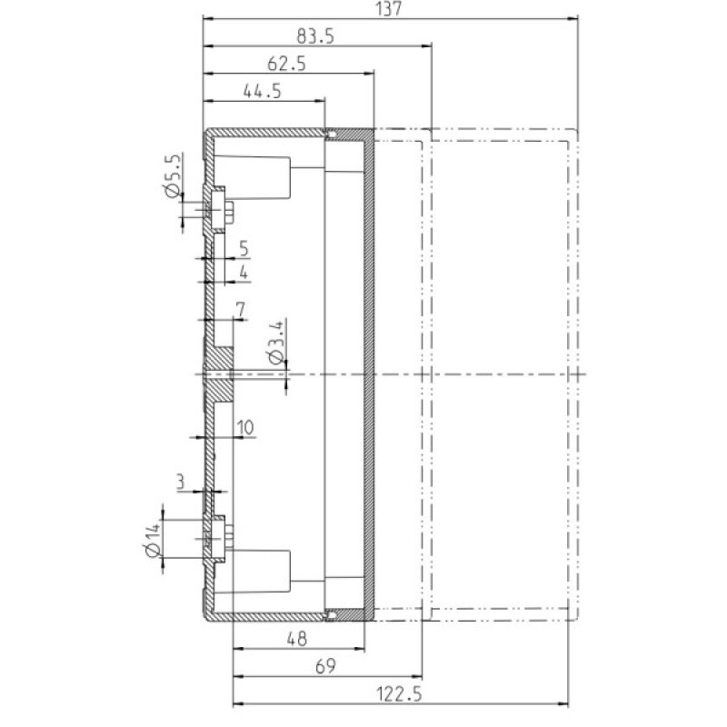 Вологозахищена розвідна коробка Spelsberg PC 1818-13f-m (8хM16/20 4хM25/32) (sp12841301) IP66 для вулиці