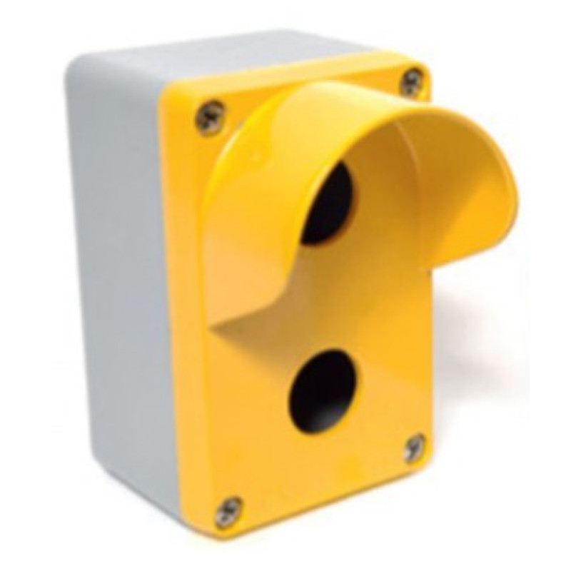 Алюминиевый кнопочный пост с козырьком TP Electric 3390-831-0600 72x112x57мм IP67