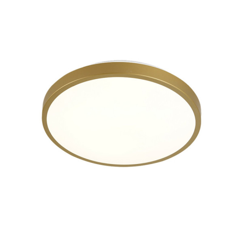 Світильник стельовий Goldlux 318008 Kern Led 1x24W 4000K 2500Lm IP20 Gold