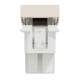 Перехресний вимикач Schneider Electric Unica New NU310544 1-клавішний 10А 1м бежевий