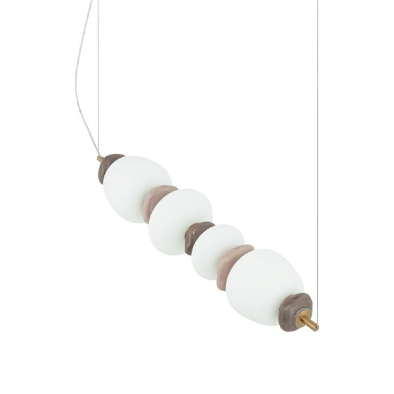 Подвесной светильник, люстра Nowodvorski 11700 Ceramic Horizontal LED 1x22W 3000K 1750Lm IP20 белый