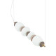 Подвесной светильник, люстра Nowodvorski 11700 Ceramic Horizontal LED 1x22W 3000K 1750Lm IP20 белый