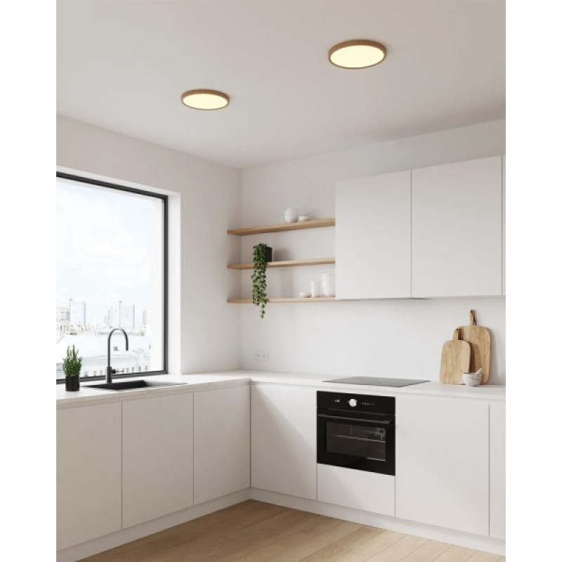 Потолочный светильник Nordlux 47276004 Oja LED 1x18W 2700K 1600Lm IP20 бежевый