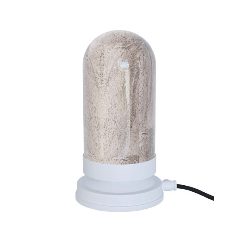 Настольная лампа Pikart 31434-2 Subway Stone G9 1x15W IP20 белая