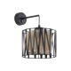 Бра, настінний світильник TK Lighting 5950 Harmony E27 1x15W IP20 коричневий