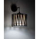 Бра, настінний світильник TK Lighting 5950 Harmony E27 1x15W IP20 коричневий