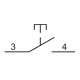 Одномісний пост керування Promfactor FP4-BOX1W3 з металевою кнопкою "START"