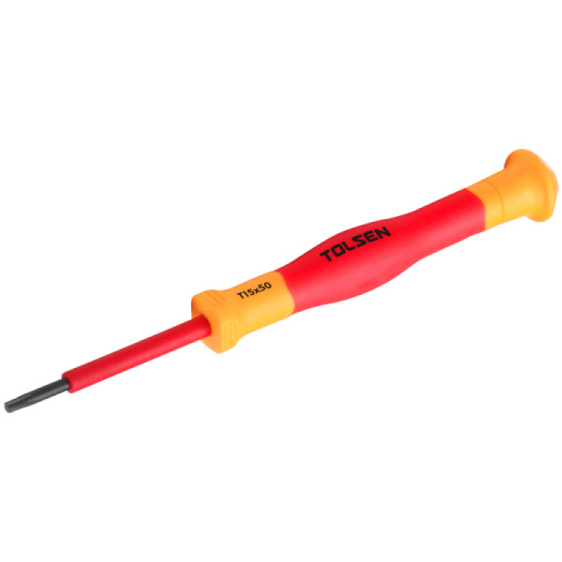 Діелектричний прецизійний викрутка Tolsen (V31806) VDE Torx T 6х50мм Premium
