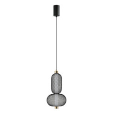 Подвесной светильник, люстра Italux PND-84283-2-BK Marco LED 1x10W 3000K 590Lm IP20 черный