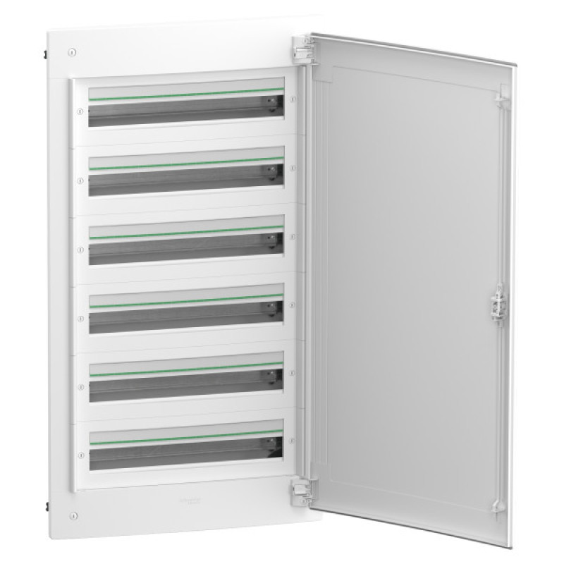 Встраиваемый щит Schneider Electric PrismaSeT XS LVSXN624 6 рядов 144М белые двери