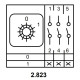 Пакетний перемикач Аско-Укрем ПКП Е9 2.823 A0110010003 (1-0 3 полюси)