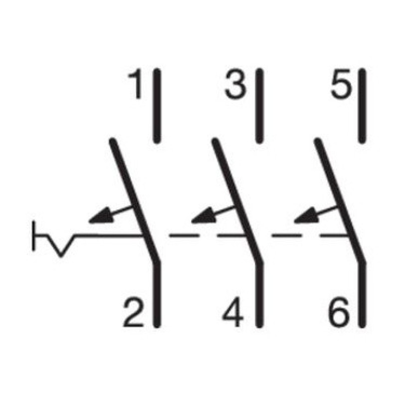 Автомат электропитания NDN332 (3p,D,32А) Hager
