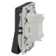 Двухклавишный кнопочный выключатель Schneider Electric MUR35326 IP55 (черный)