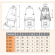Настінний силовий роз'єм ETI 004482038 EZ-3243 IP44 (32A 400V 3P+PE)
