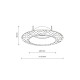 Точечный светильник TK Lighting 10574 Fira GU10 1x10W IP65 белый
