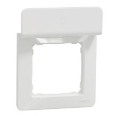 Рамка Schneider Electric Sedna Design с подставкой для мобильного белая SDD311809