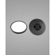 Потолочный светильник Italux PLF-35263-480R-36W-BL Calvi LED 1x36W 2800K/4000K/6000K 4300Lm IP20 черный