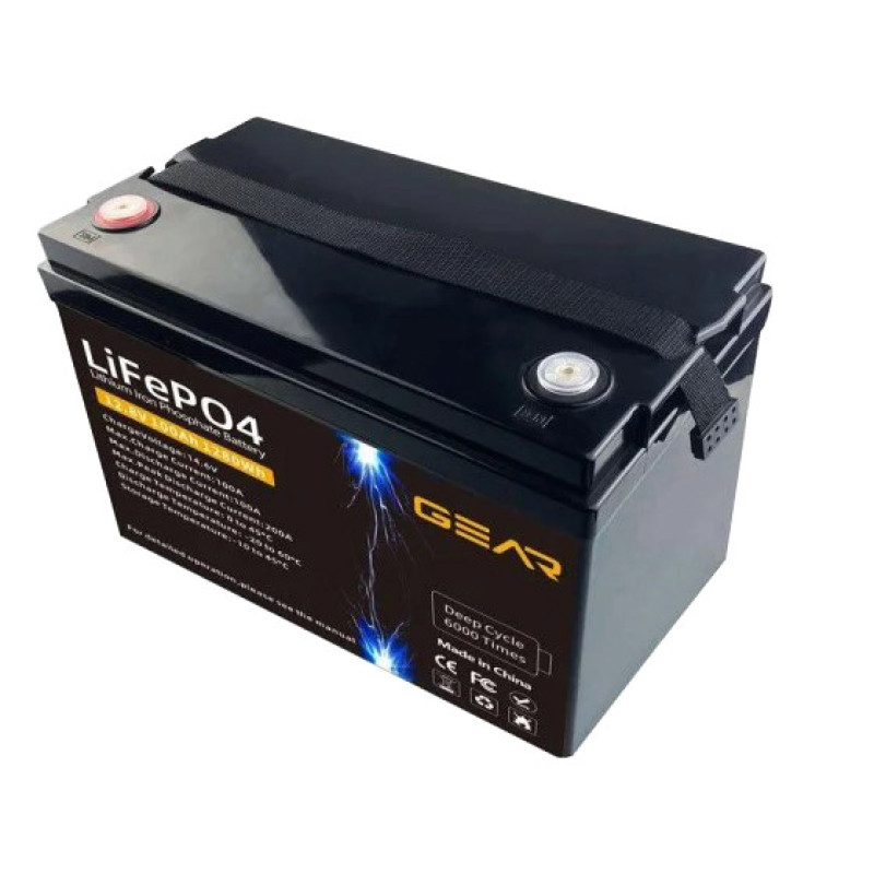 Аккумуляторная батарея GEAR LiFePo4 12.8В /100 Ah (1280 Wh)