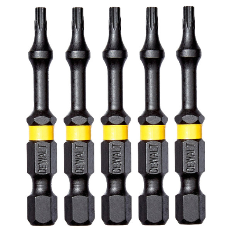 Ударні біти DeWALT Impact torsion Т10 50мм (5шт)