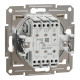 Переключатель двухклавишный Schneider Electric Asfora без рамки кремовый (EPH0670123)