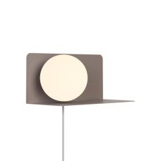 Бра, настенный светильник Nordlux 2312931018 Lilibeth E14 1x25W IP20 коричневый