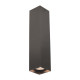 Точковий світильник Italux CLN-28394-L-BRO Ander GU10 1x10W IP20 коричневий