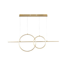 Подвесной светильник, люстра Goldlux 331809 Laura LED 1x42W 4000K 4800Lm IP20 золотой