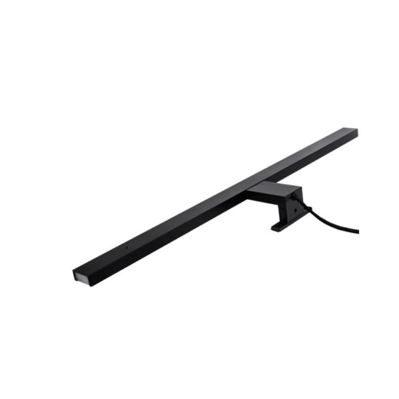 Світильник підсвітка для дзеркала Goldlux 328595 Samos Led 60 1x12W 4000K 1350Lm IP44 Чорний
