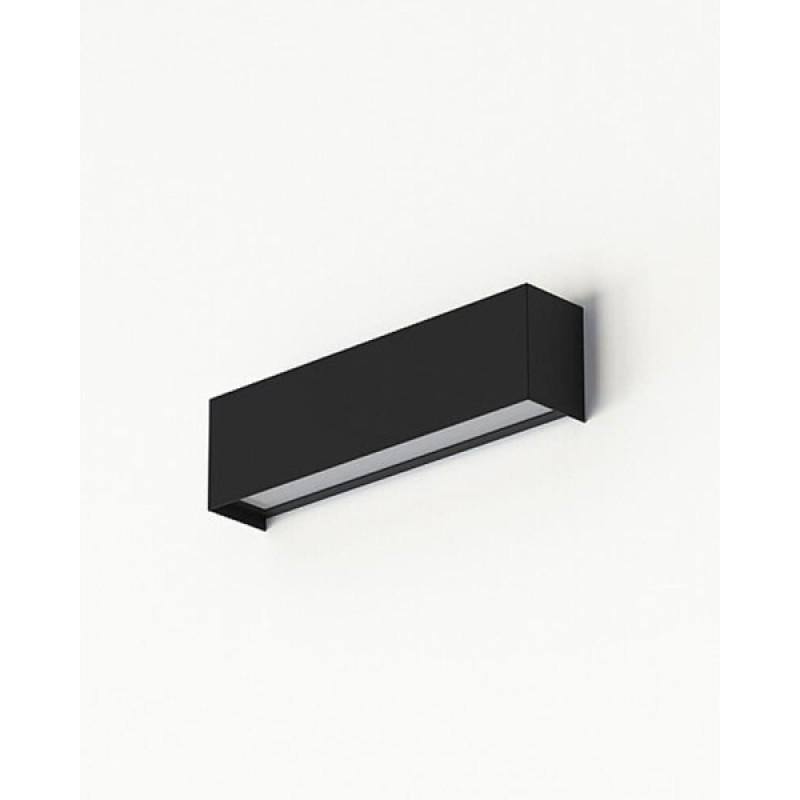 Бра, настенный светильник Nowodvorski 7601 Straight Wall Е14 1x10W IP20 черный