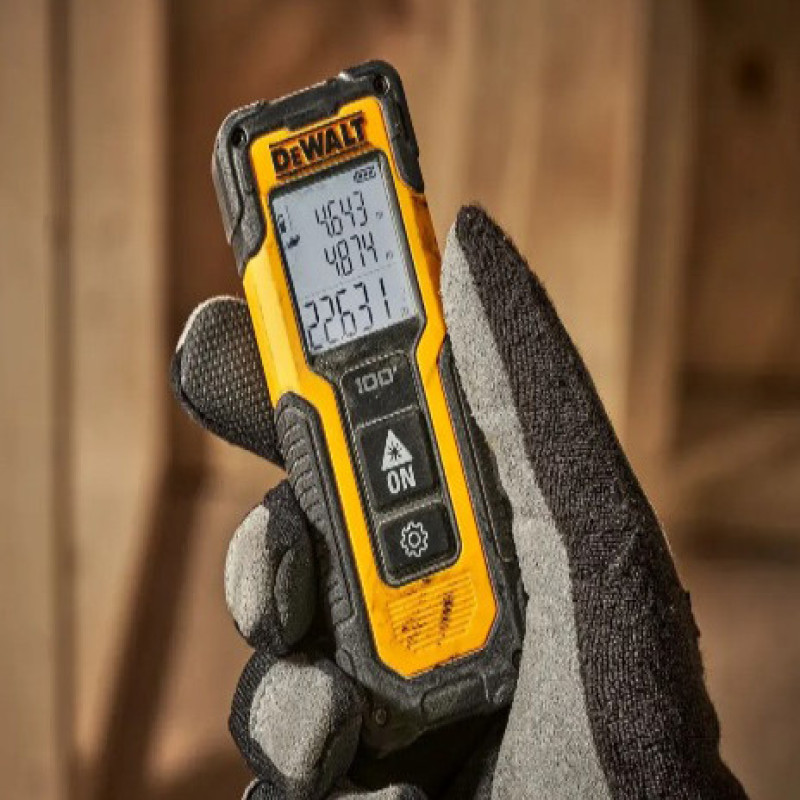 Дальномер лазерный DeWALT DWHT77100 2 батареи ААА