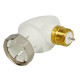 Кутовий адаптер Danfoss 013G1360 для термостатичних елементів RA (М30х1,5)