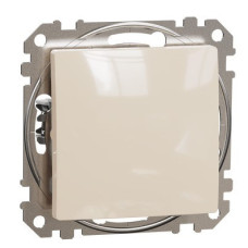 Кнопочный переключатель Schneider Electric Sedna Design & Elements бежевый SDD112116