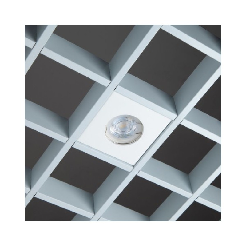 Точечный светильник для потолка Грильято Imperium Light 720110.01.01 Griliato GU10/GU5.3 1x50W IP20 Белый