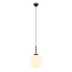 Подвесной светильник, люстра Italux PND-5578-1M-BK Deore E27 1x40W IP20 черный