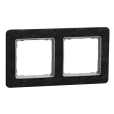 Рамка двойная Schneider Electric Sedna Elements камень SDD391802