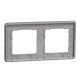 Рамка двойная Schneider Electric Sedna Elements камень SDD391802