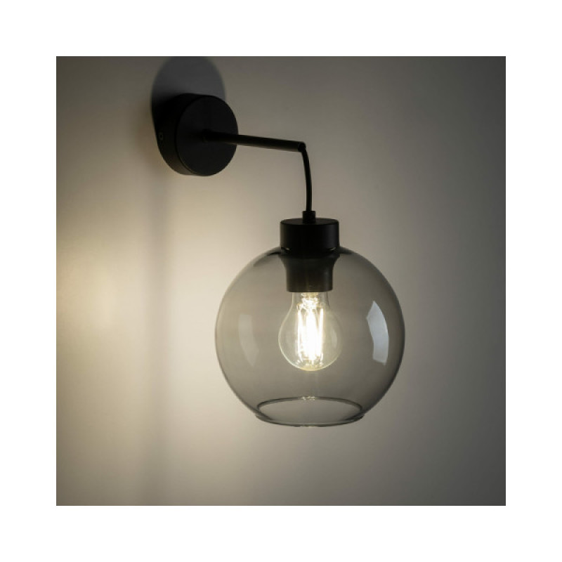Бра, настінний світильник Tk Lighting 10243 Cubus E27 1x15W IP20 Bk