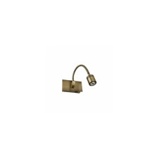 Бра, настенный светильник Ideal Lux 121352 Dynamo LED 1x3.5W 4000K 190Lm IP20 бронзовый