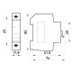 Модульный автоматический выключатель E.Next e.mcb.stand.45.1.C5 1р 5А C (s002005)
