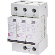 Обмежувач перенапруги ETI 002442915 ETITEC V T12 280/12.5 (3+0) RC
